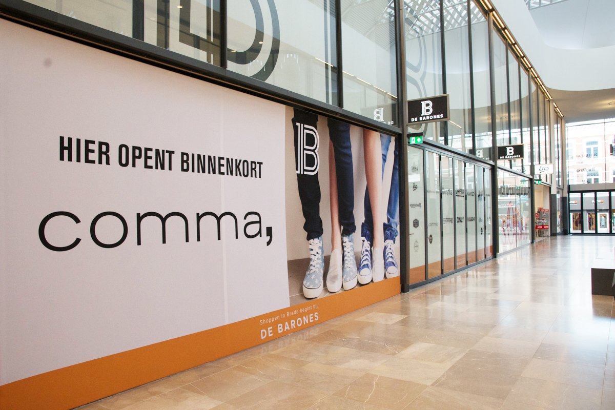 winkels S.Oliver en Comma, openen binnenkort in de Barones! - Breda City